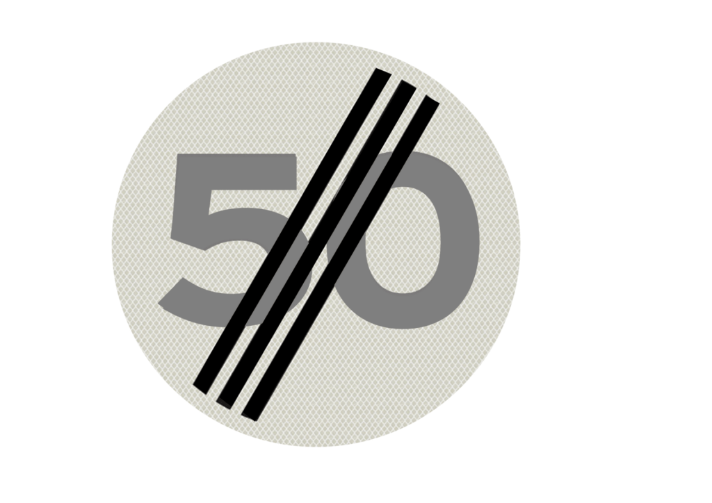 Einde maximumsnelheid