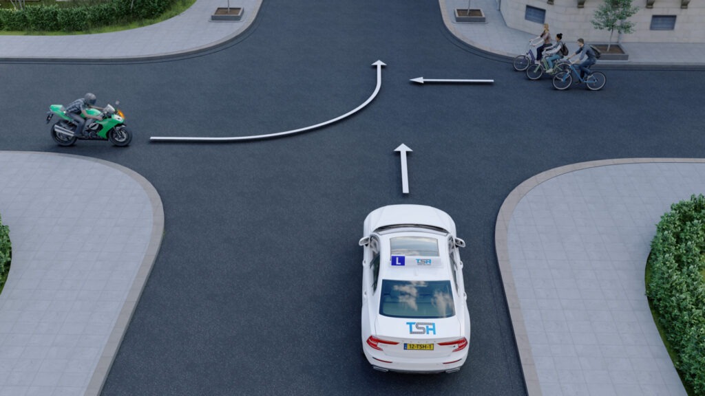 Voorbeeld gelijkwaardig kruispunt