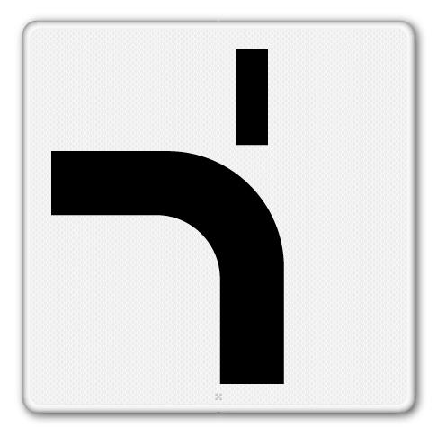 Afbuigende voorrangsweg