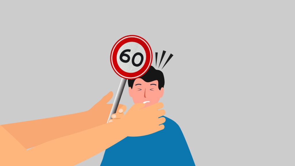 Snelheden banner CBR