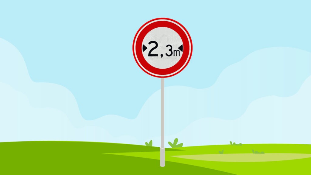 Geslotenverklaring breedte