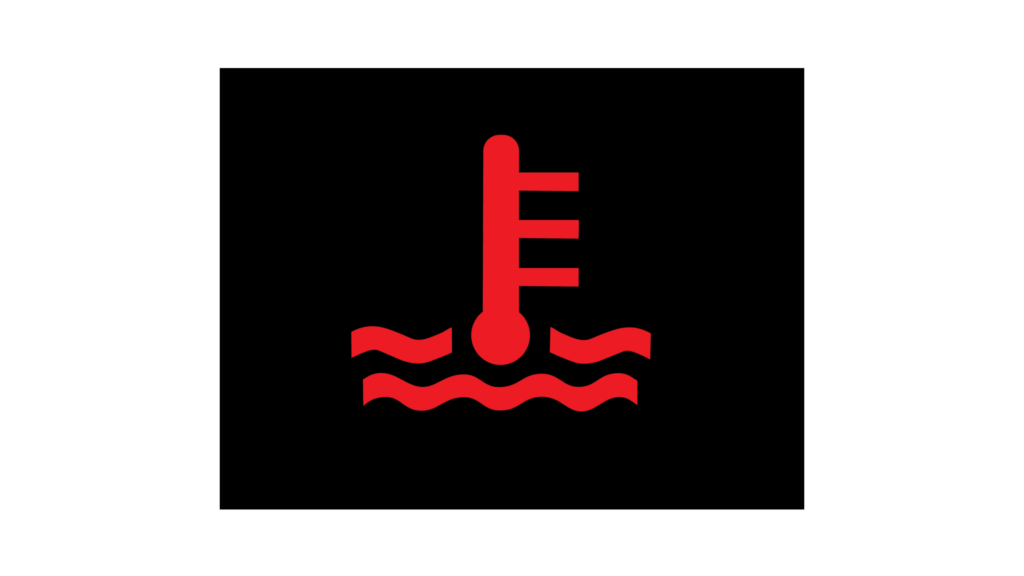 Waarschuwingslampje: Koelvloeistof Waarschuwingslampje: Koelvloeistof