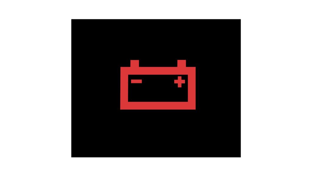 Waarschuwingslampje: Accu Waarschuwingslampje: Accu