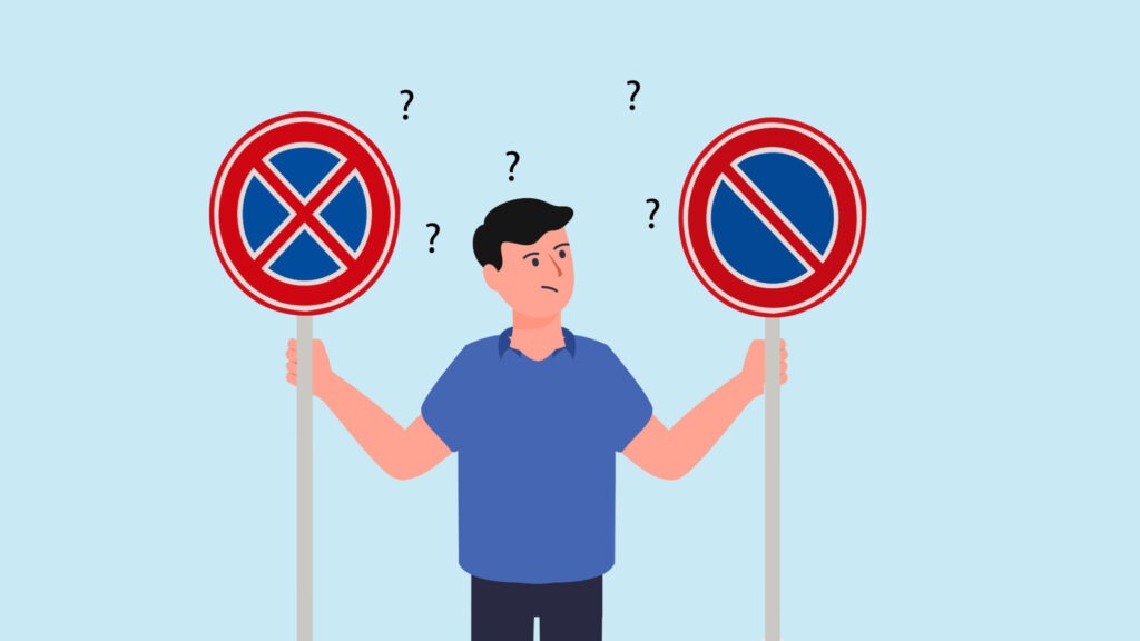 Parkeren en stilstaan