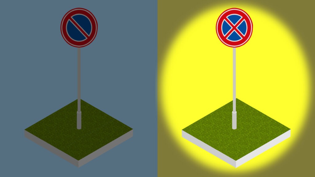 Stilstaan verbod verkeersbord