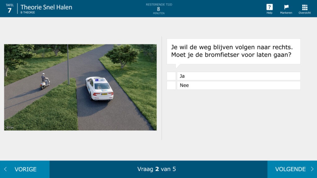 Vraag 2 gelijkwaardig kruispunt