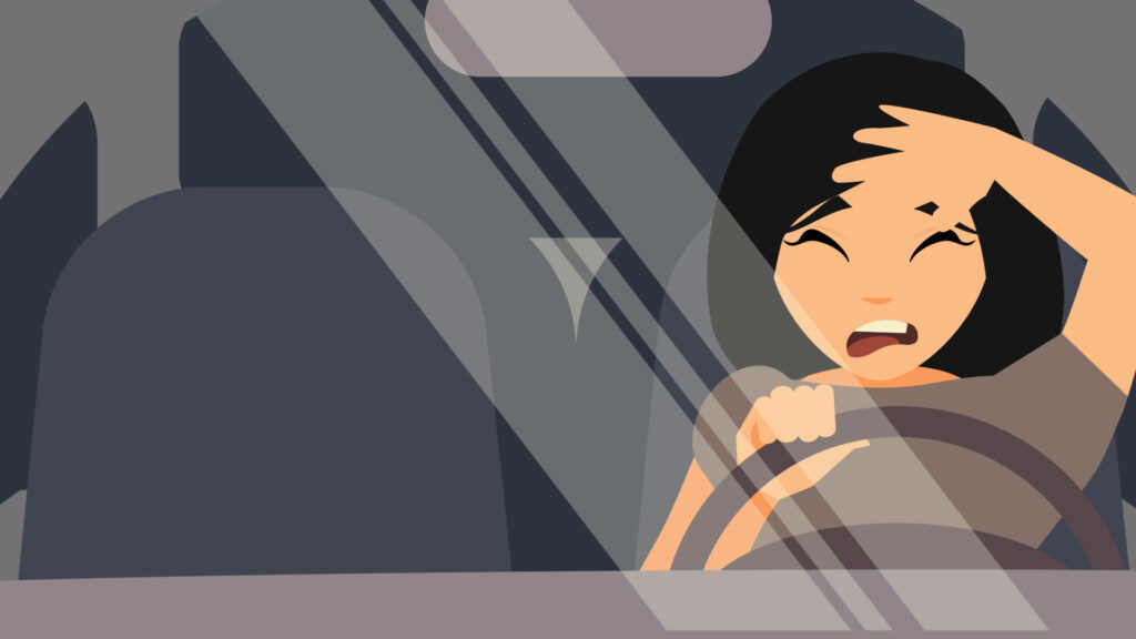 Verblinding door verlichting